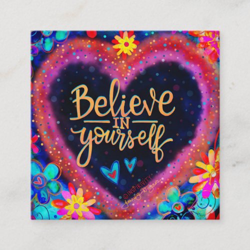 Believe in Yourself  Inspirivity kindness cards