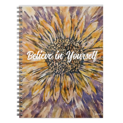 Believe in Yourself journal