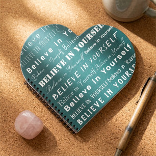 Believe in Yourself, Mental Health Motivational Notebook