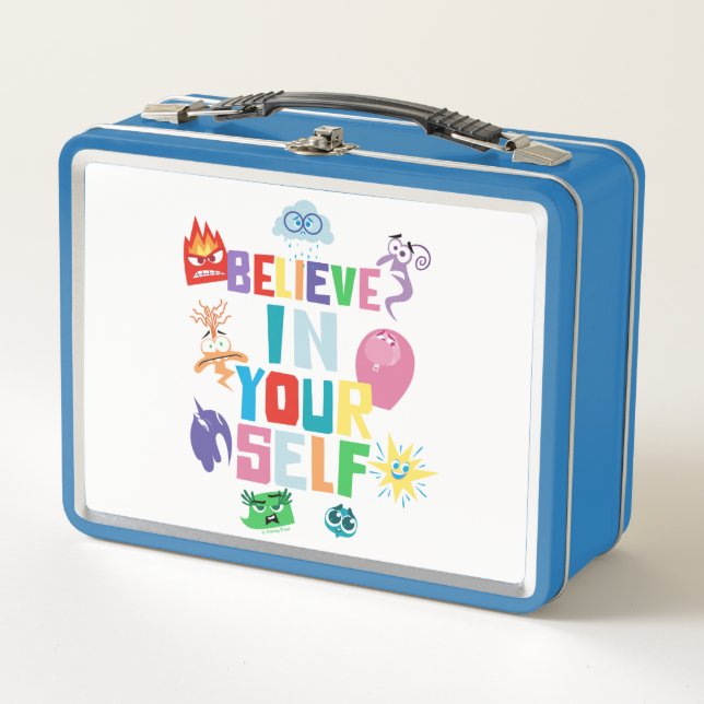 Believe In Yourself Metal Lunch Box (Front)