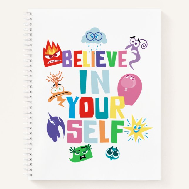 Believe In Yourself Notebook (Front)