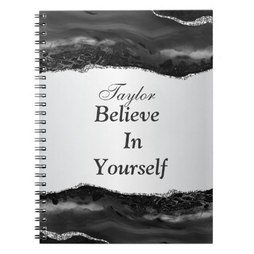 Believe In Yourself Notebook