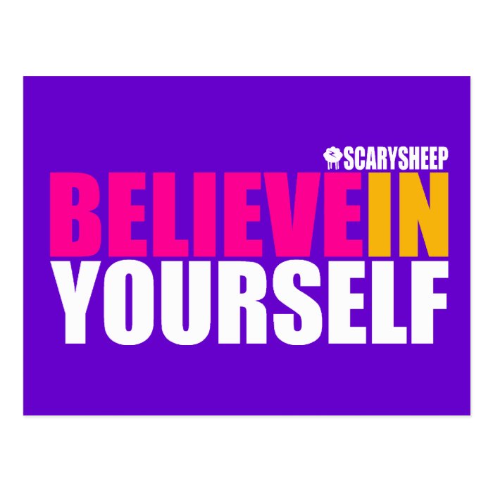 Believe in Yourself Postcards