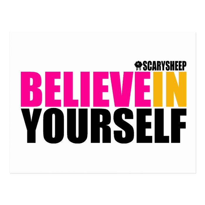 Believe in Yourself Postcards