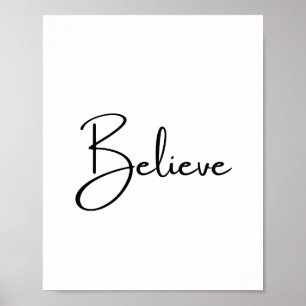 Believe in Yourself Poster