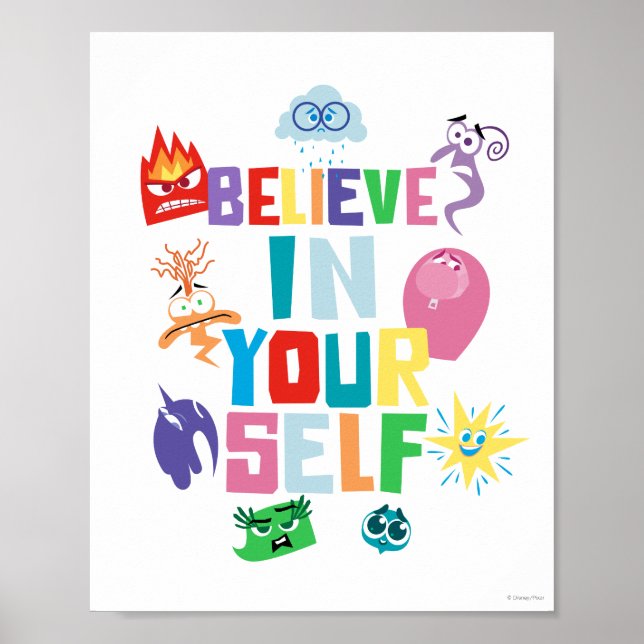 Believe In Yourself Poster (Front)