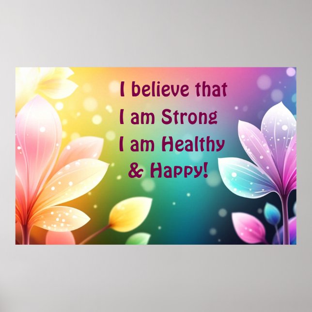Believe in yourself - Powerful Self Motivation #3 Poster (Front)