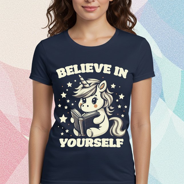 Believe in Yourself Tri-Blend Shirt (Creator Uploaded)