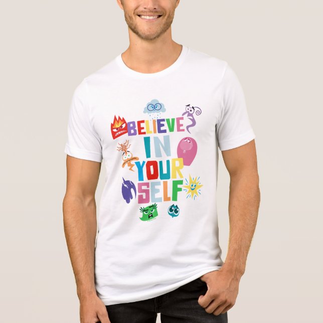 Believe In Yourself Tri-Blend Shirt (Front)