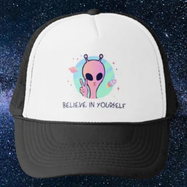 Believe In Yourself Trucker Hat (Creator Uploaded)
