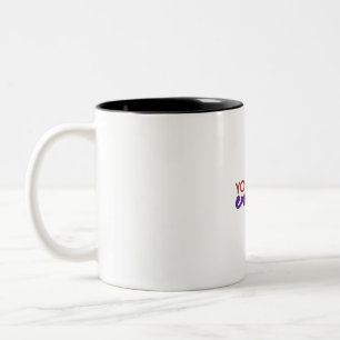 Believe in Yourself Two-Tone Coffee Mug