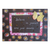 Believe In Yourself & Your Dreams (Front Horizontal)