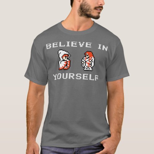 Believe In YoursOriginal White Mage White Wizard V T_Shirt