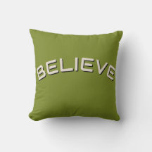 Believe Inspirational Minimal Green