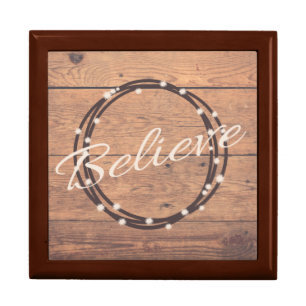Believe Jewelry Box