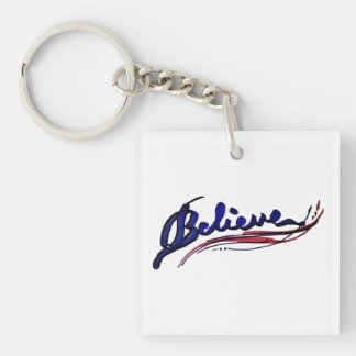 Believe Keychain