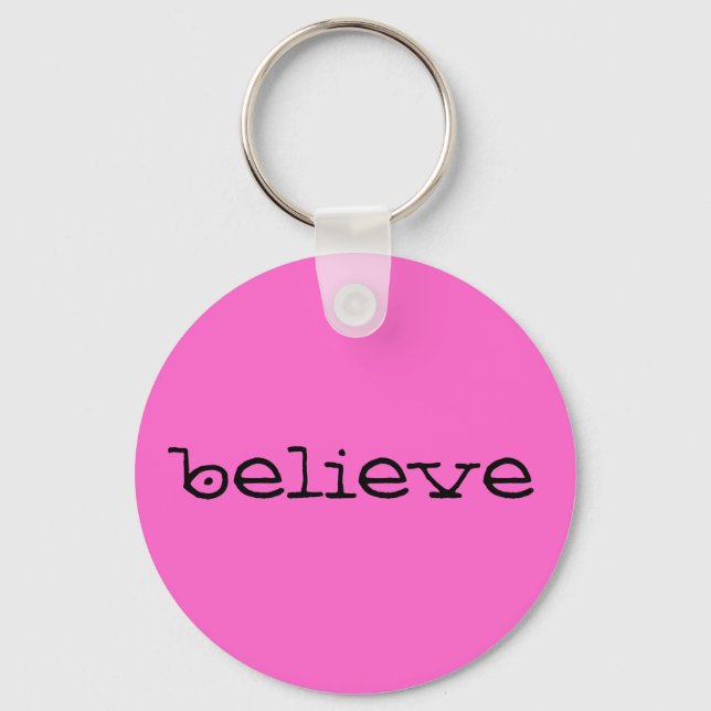 believe keychain (Front)