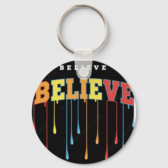 Believe  keychain (Front)