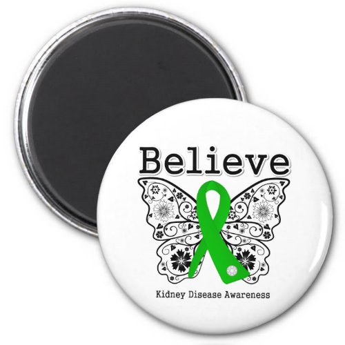 Believe Kidney Disease Awareness Magnet