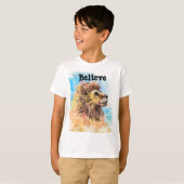 Believe Kids' T- Shirt With Scripture (Front Full)