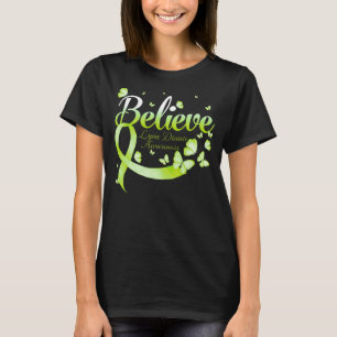 Believe LYME DISEASE Butterfly T-Shirt