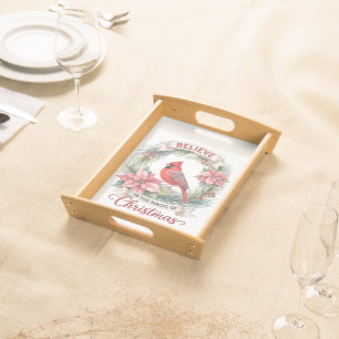 Believe Magic Christmas Serving Tray