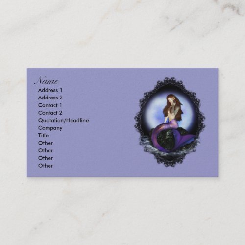 Believe Mermaid Business Card