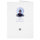 Believe Mermaid Cards Purple (Back)