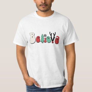Believe Merry Christmas T-Shirt