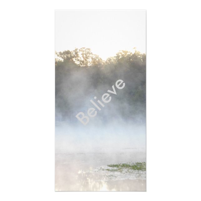 Believe Morning Lake Mist Card (Front)
