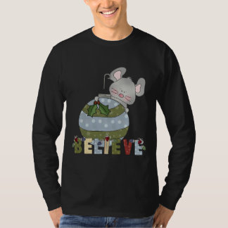 Believe Mouse Ornament T-shirts and Gifts