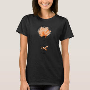 Believe Multiple Sclerosis Awareness Orange Ribbon T-Shirt