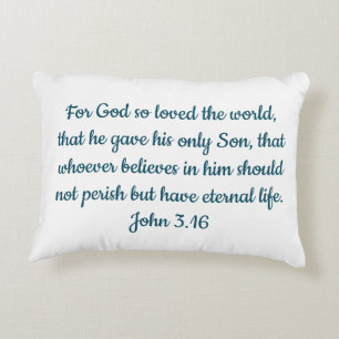 Believe nativity  accent pillow