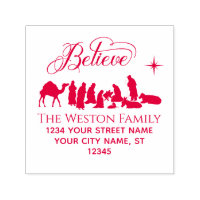 Believe: Nativity Scene #1B Name Address