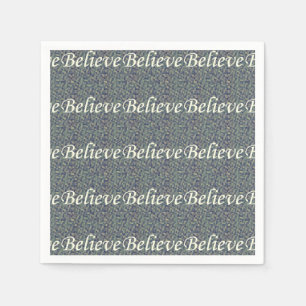 Believe Over Panes Napkins