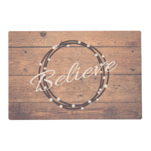 Believe Placemat