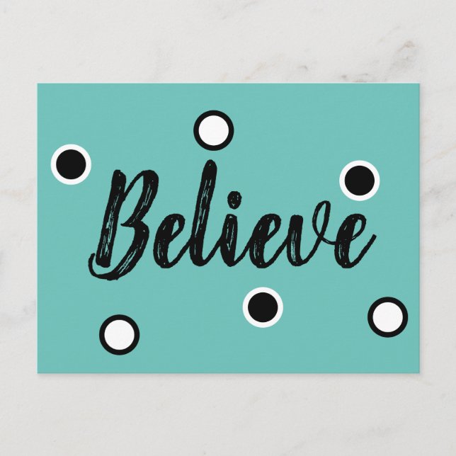 Believe Postcard (Front)