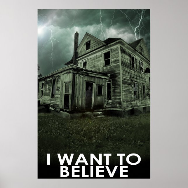 Believe Poster - Ghost Style (Front)