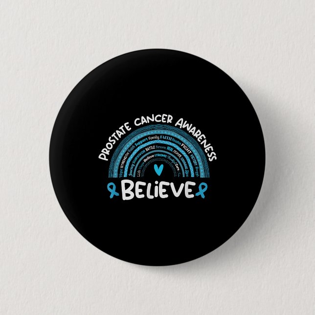 Believe Prostate Cancer Awareness Month _ Prostate Button (Front)
