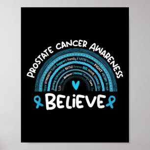 Believe Prostate Cancer Awareness Month _ Prostate Poster