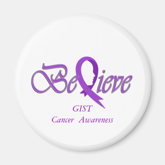 Believe "Purple - Gift Items" Magnet (Front)