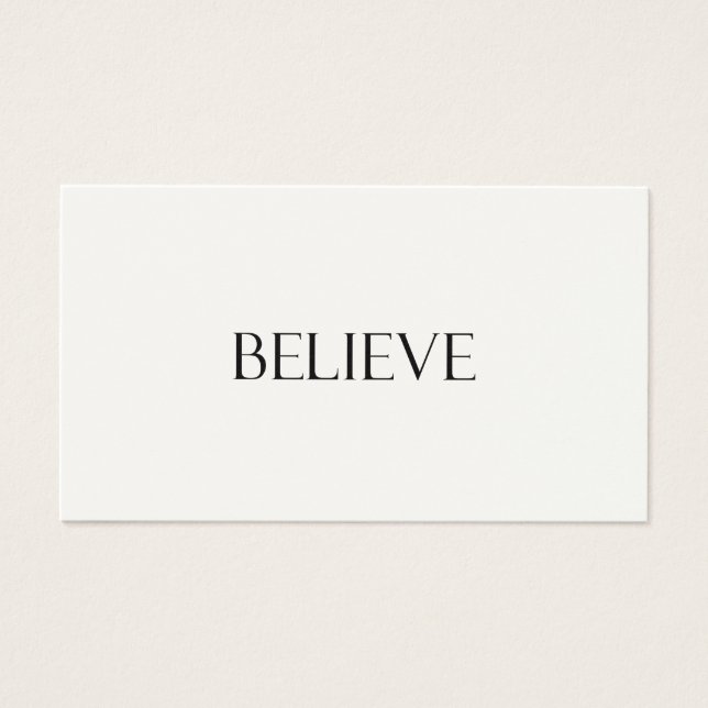 Believe Quotes Inspirational Faith Quote (Front)