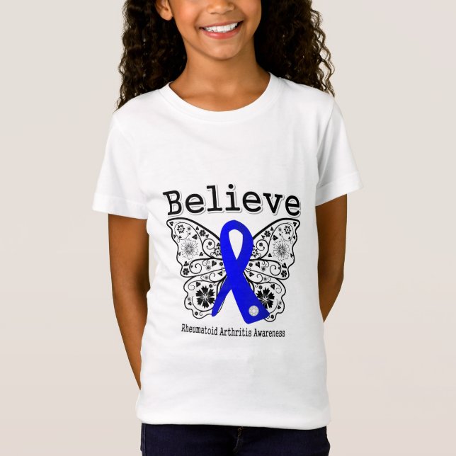 Believe Rheumatoid Arthritis T-Shirt (Front)