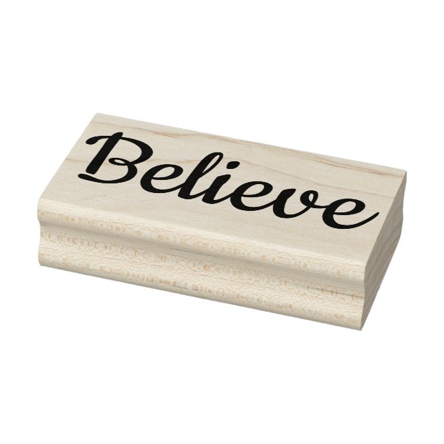 Believe Rubber Stamp (Stamp)