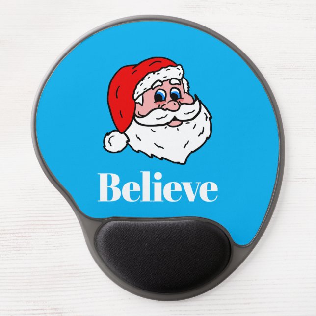 Believe Santa Gel Mouse Pad (Front)