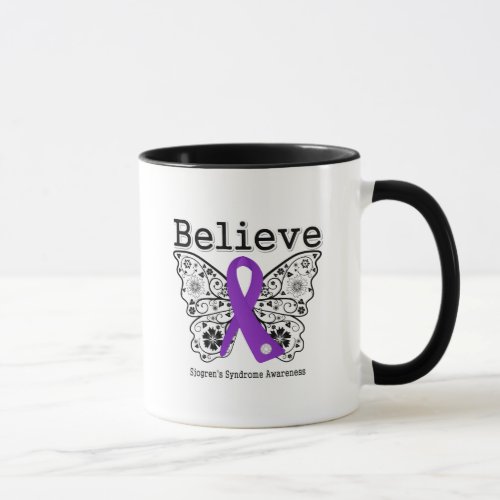 Believe Sjogren Syndrome Mug