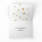 Believe Snowflakes | Folded Holiday Greeting Card | Zazzle