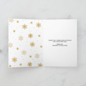 Believe Snowflakes | Folded Holiday Greeting Card | Zazzle