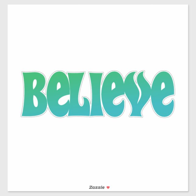 Believe Sticker (Sheet)