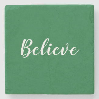 Believe Stone Coaster